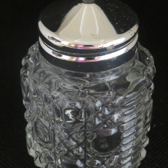 *Vintage* Queen Anne Leaf Cruet Set Silver Plated (K432) - Picture 9 of 11